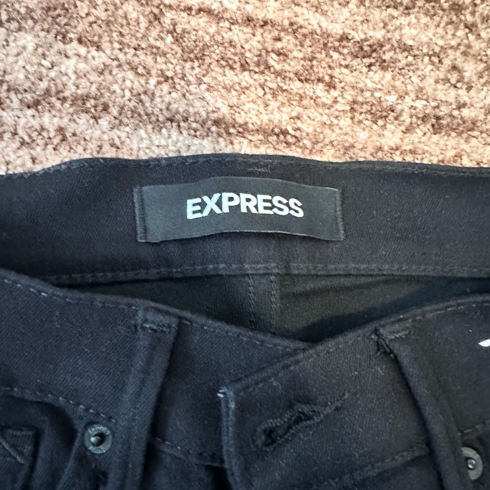 Express Mid Rise Jean Legging - Picture 3 of 7